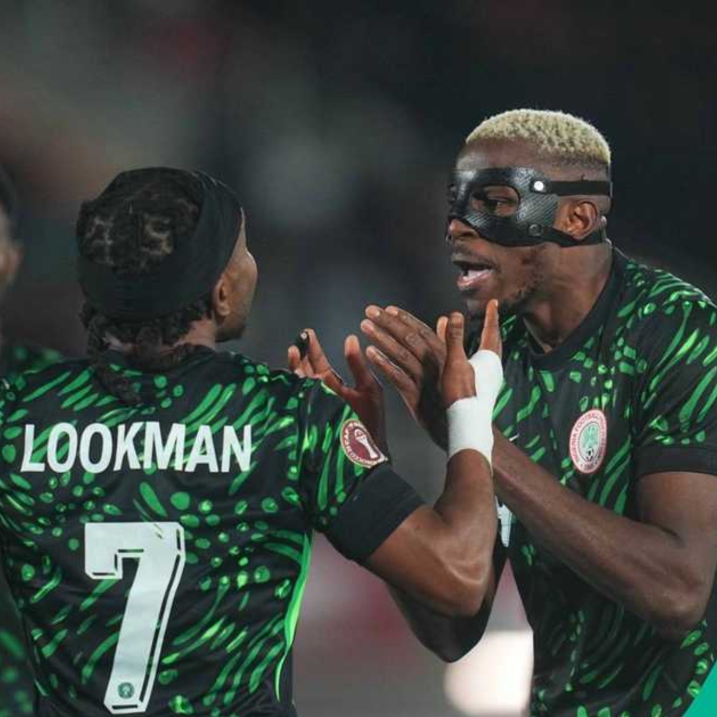 Watch Osimhen, Lookman Clash in Heated AFCON Moment as Nigeria Push Through Mozambique