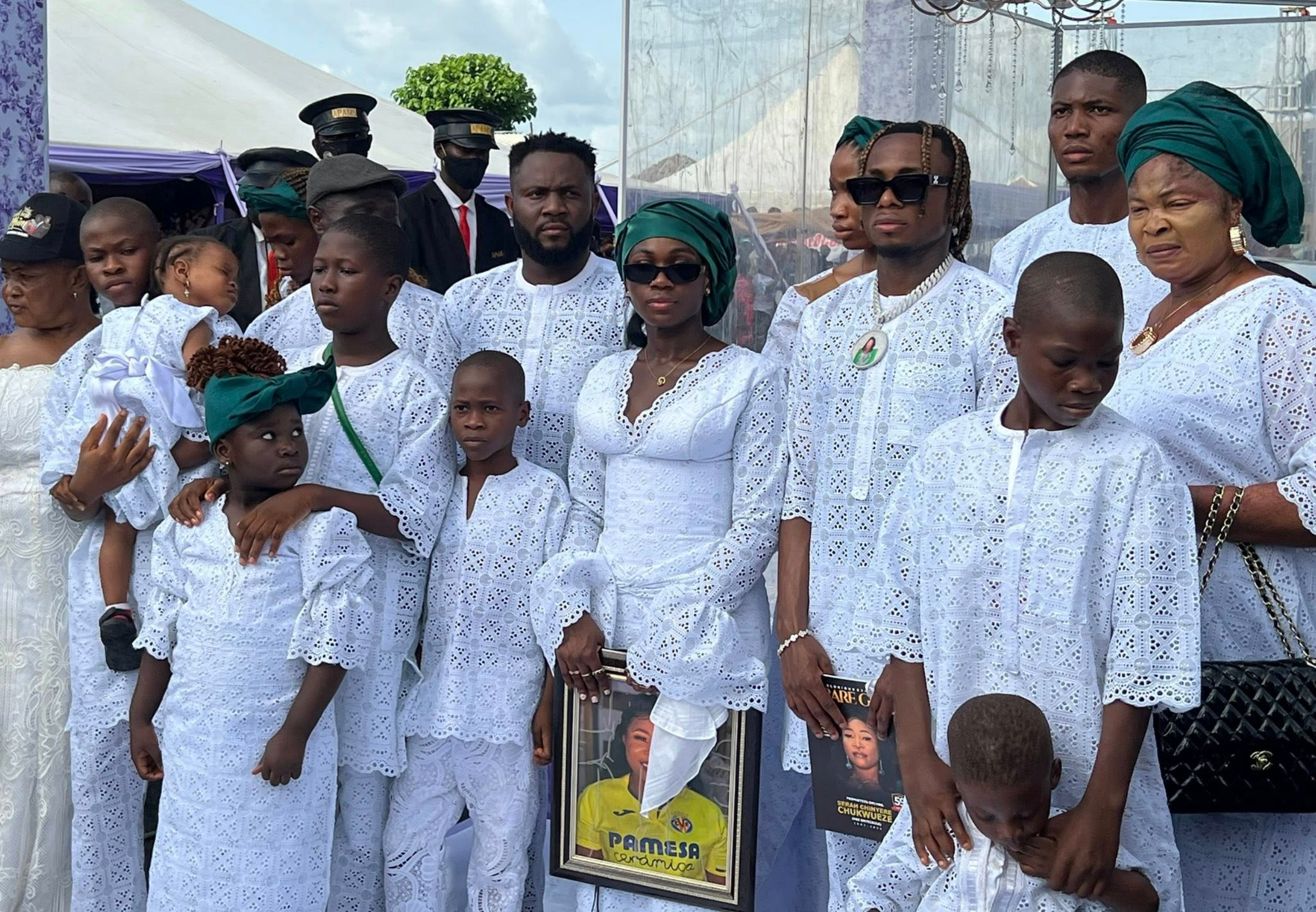 Samuel Chukwueze Lays Mother to Rest in Emotional Abia Ceremony